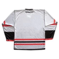 Sherwood SPR300 Chicago Blackhawks NHL Replica Reversible Hockey Jerseys -Hockey Tron 0001 Chicago Light Back