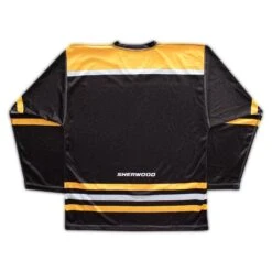 Sherwood SPR300 Boston Bruins NHL Replica Reversible Hockey Jerseys -Hockey Tron 0005 BostonDarkBack