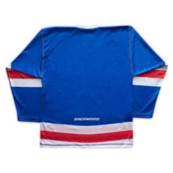 Sherwood SPR300 New York Rangers NHL Replica Reversible Hockey Jerseys -Hockey Tron 0007 New York Dark Back