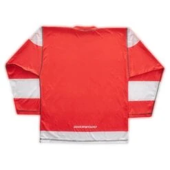 Sherwood SPR300 Detroit Red Wings NHL Replica Reversible Hockey Jerseys -Hockey Tron 0009 Detroit Dsrk Back