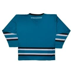 Sherwood SPR300 San Jose NHL Replica Reversible Hockey Jerseys -Hockey Tron 0018 SPR300 San Jose Jersey Dark Back