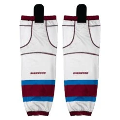 Sherwood SPR350 Colorado Avalanche NHL Reversible Dry Fit Socks -Hockey Tron 0027 SW Avalanche Socks Light