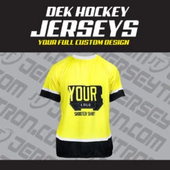 Custom Sublimated Dek Hockey Jerseys - Your Design