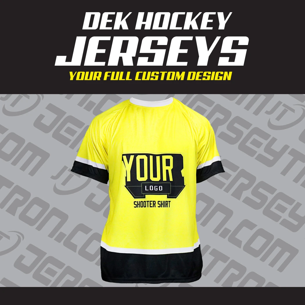 Custom Sublimated Dek Hockey Jerseys - Your Design 1 Custom Sublimated Dek Hockey Jerseys - Your Design
