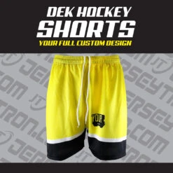 SUBLIMATED DEK HOCKEY SHORTS - YOUR DESIGN