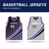 Two Ply Reversible Basketball Jerseys - Your Design