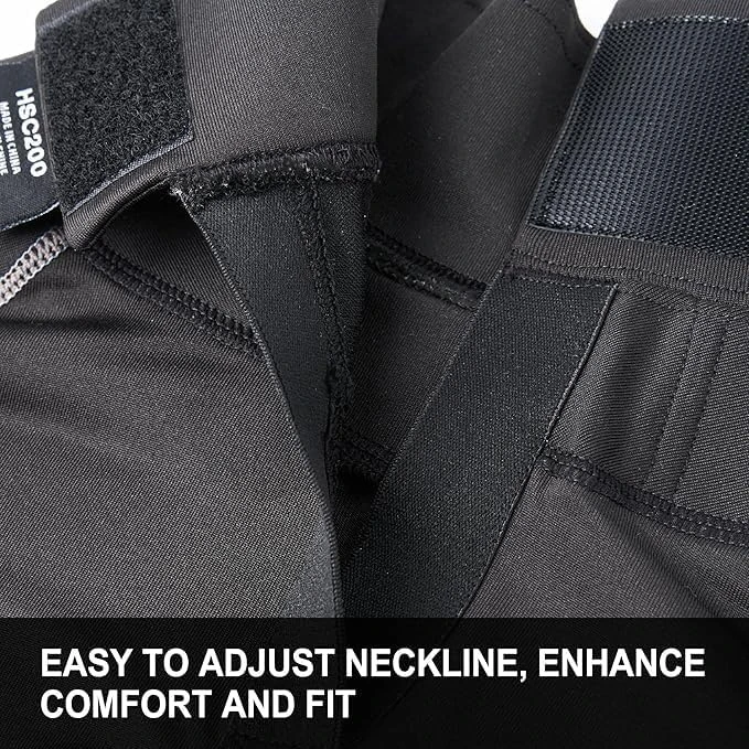 TronX Long Sleeve Youth Hockey Cut-Resistant Neck Guard Protect Base Layer Shirt 4 TronX Long Sleeve Youth Hockey Cut-Resistant Neck Guard Protect Base Layer Shirt - Image 4