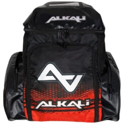 Alkali Revel Senior Hockey Equipment Backpack Bag -Hockey Tron Alkali Backpack Front Red 1 2