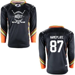 Anaheim Ducks Firstar Gamewear Pro Performance Hockey Jersey With Customization -Hockey Tron Anaheim B 3