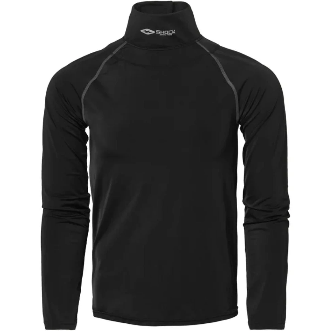 Shock Doctor Ultra Compression Senior Long Sleeve Shirt With Neck Guard 1 Shock Doctor Ultra Compression Senior Long Sleeve Shirt With Neck Guard