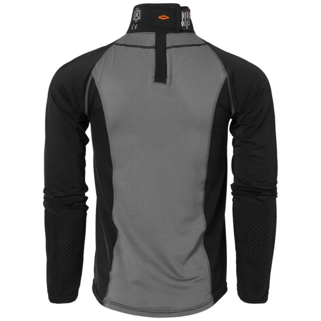 Shock Doctor Ultra Compression Junior Long Sleeve Shirt With Neck Guard - Image 2