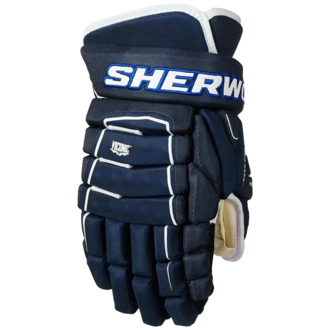Sherwood 9950 HOF Pro 4 Roll Senior Hockey Gloves 4 Sherwood 9950 HOF Pro 4 Roll Senior Hockey Gloves - Image 4