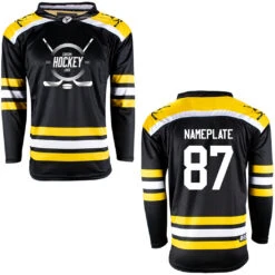 Boston Bruins Firstar Gamewear Pro Performance Hockey Jersey With Customization 10 Boston Bruins Firstar Gamewear Pro Performance Hockey Jersey With Customization -Hockey Tron Boston B 3