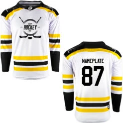 Boston Bruins Firstar Gamewear Pro Performance Hockey Jersey With Customization 13 Boston Bruins Firstar Gamewear Pro Performance Hockey Jersey With Customization -Hockey Tron Boston W 3