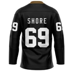 TronX Bulldogs Black Shore Fan Adult Hockey Jerseys -Hockey Tron BulldogsBlackJerseyNew1 0b64bc98 043b 4386 8966 e4843fea0991