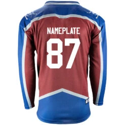 Colorado Avalanche Firstar Gamewear Pro Performance Hockey Jersey With Customization -Hockey Tron Colorado B 2
