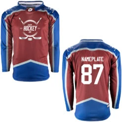 Colorado Avalanche Firstar Gamewear Pro Performance Hockey Jersey With Customization -Hockey Tron Colorado B 3