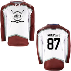 Colorado Avalanche Firstar Gamewear Pro Performance Hockey Jersey With Customization -Hockey Tron Colorado W 3