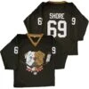 TronX Bulldogs Black Shore Fan Adult Hockey Jerseys (Old Version)