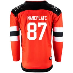 New Jersey Devils Firstar Gamewear Pro Performance Hockey Jersey With Customization -Hockey Tron NJ Devils R 2