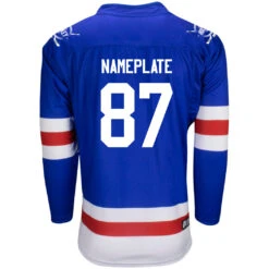 New York Rangers Firstar Gamewear Pro Performance Hockey Jersey With Customization -Hockey Tron NY Rangers B 2
