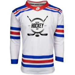 New York Rangers Firstar Gamewear Pro Performance Hockey Jersey With Customization -Hockey Tron NY Rangers W 1