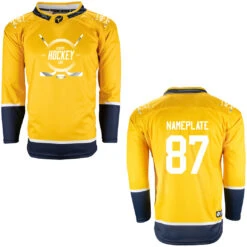 Nashville Predators Firstar Gamewear Pro Performance Hockey Jersey With Customization -Hockey Tron Nashville Y 3