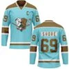 TronX Bulldogs Blue Shore Fan Adult Hockey Jerseys