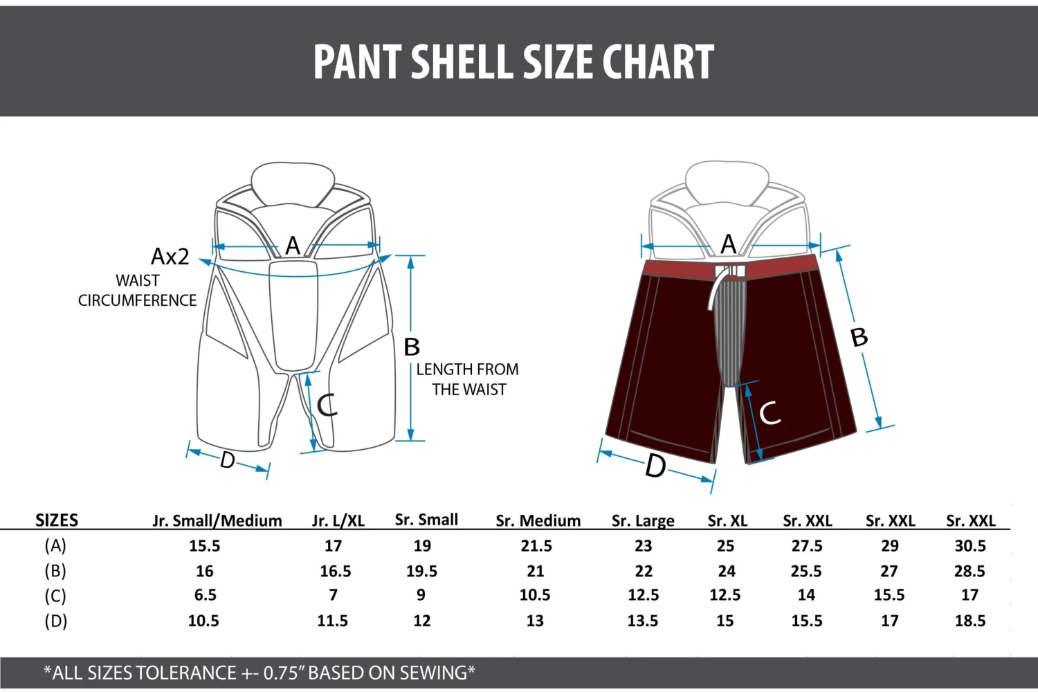 Custom Sublimated Hockey Ice Pant Shells - Your Design 2 Custom Sublimated Hockey Ice Pant Shells - Your Design - Image 2