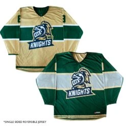 Custom Single-Ply Reversible Sublimated Hockey Jerseys