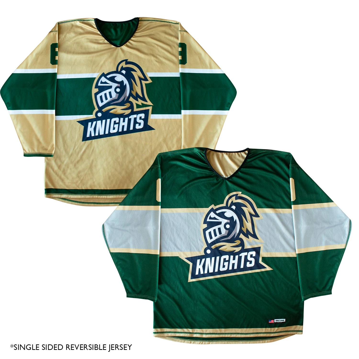 Custom Single-Ply Reversible Sublimated Hockey Jerseys 1 Custom Single-Ply Reversible Sublimated Hockey Jerseys