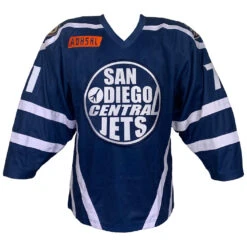 Embroidered Custom Hockey Jersey - Your Design -Hockey Tron SDIANavyJerseyFront 0d933615 6532 4f99 80b3 d7fdbac412b8