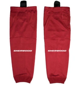 Sherwood SW150 Dry Fit Solid Color Hockey Socks -Hockey Tron SHERWOOD ONECOLORSOCKS RED