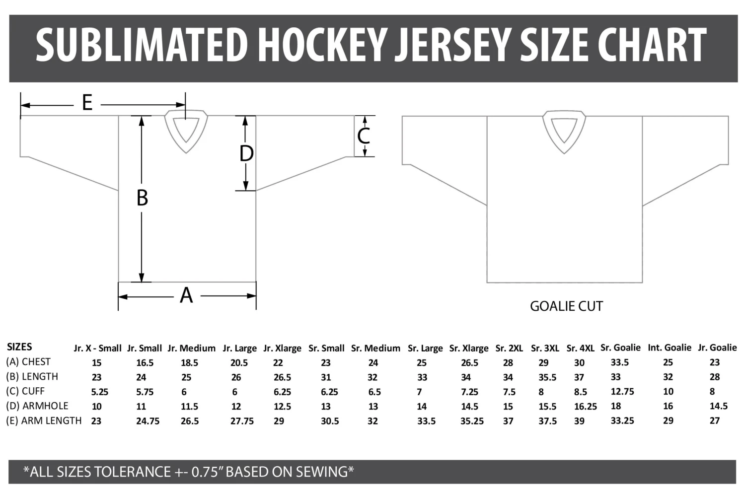 Custom Sublimated Hockey Jerseys - Reorder 2 Custom Sublimated Hockey Jerseys - Reorder - Image 2