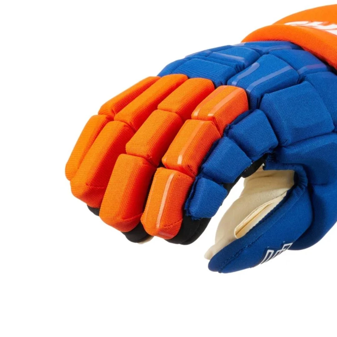 Sherwood Code NHL Team Stock Senior Hockey Gloves - New York Islanders 2 Sherwood Code NHL Team Stock Senior Hockey Gloves - New York Islanders - Image 2