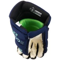 Sherwood Code NHL Team Stock Senior Hockey Gloves - Seattle Kraken -Hockey Tron SherwoodCodeNHLTeamStockSeattle