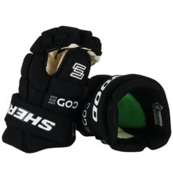 Sherwood Code NHL Team Stock Senior Hockey Gloves - Dallas Stars