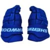 Sherwood Code NHL Team Stock Senior Hockey Gloves - Vancouver Canucks