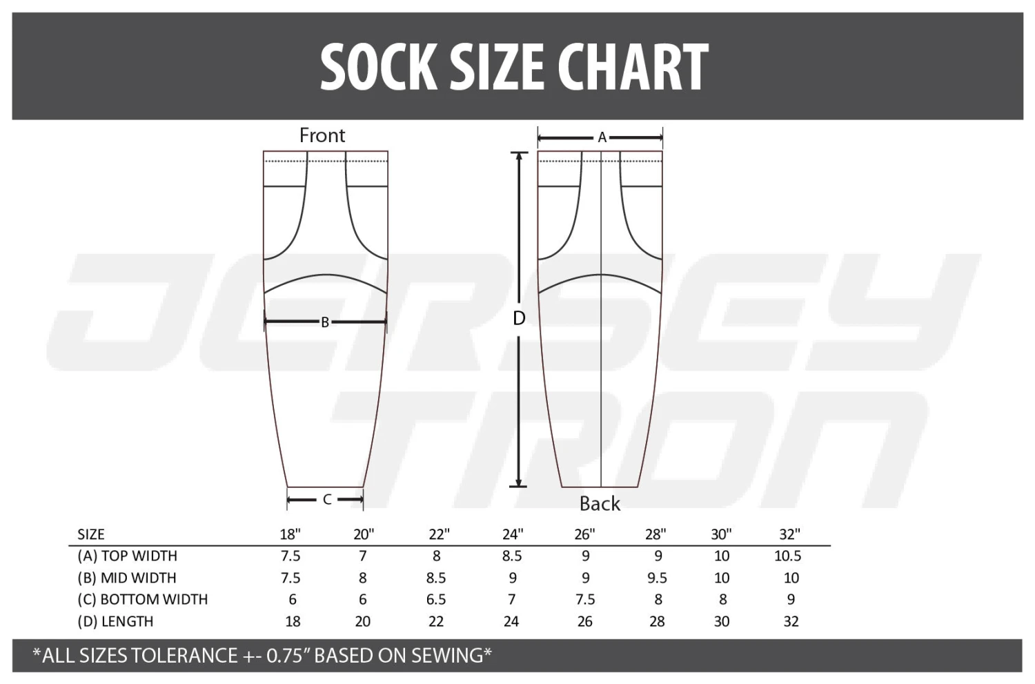 Custom Sublimated Reversible Hockey Socks - Your Design 6 Custom Sublimated Reversible Hockey Socks - Your Design - Image 6