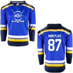St. Louis Blues Firstar Gamewear Pro Performance Hockey Jersey With Customization -Hockey Tron St Louis B 3