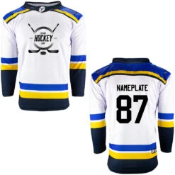 St. Louis Blues Firstar Gamewear Pro Performance Hockey Jersey With Customization -Hockey Tron St Louis W 3