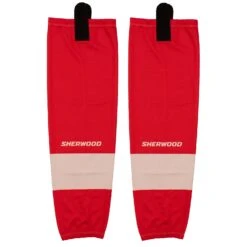 Sherwood SPR350 Detroit Red Wings NHL Reversible Dry Fit Socks -Hockey Tron Tronx Reversible Socks 0005 DetroitDark
