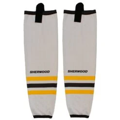 Sherwood SPR350 Boston Bruins NHL Reversible Dry Fit Socks -Hockey Tron Tronx Reversible Socks 0017 BostonLight