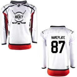 Washington Capitals Firstar Gamewear Pro Performance Hockey Jersey With Customization -Hockey Tron Washington W 3