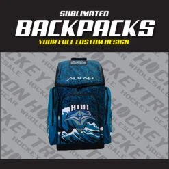 Custom Sublimated Hockey Backpacks - Your Design