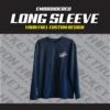 Custom Team Hockey Performance Long Sleeve Dry Fit Crew Shirt
