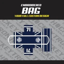 Hockey Tron 9 Pro Travel Embroidered Custom Hockey Bags - Your Design