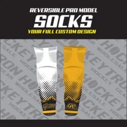 Custom Sublimated Reversible Hockey Socks - Your Design