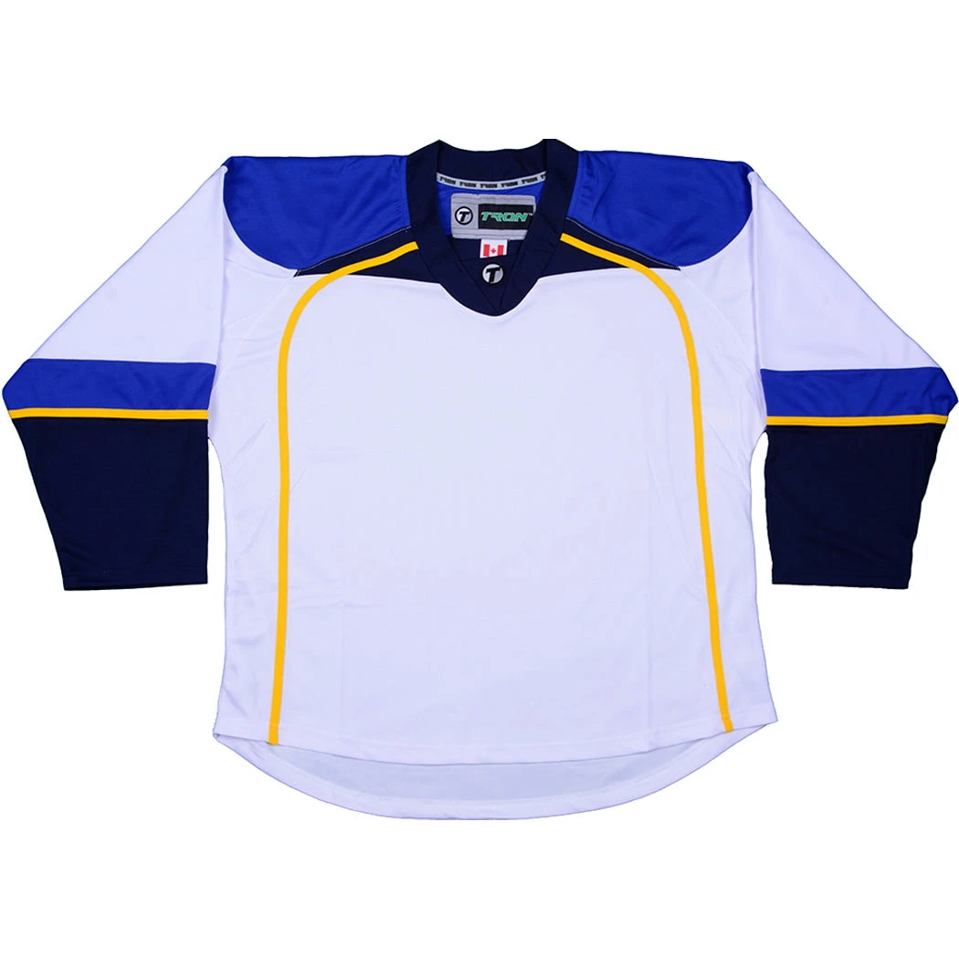 St. Louis Blues Hockey Jersey - TronX DJ300 Replica Gamewear 3 St. Louis Blues Hockey Jersey - TronX DJ300 Replica Gamewear - Image 3