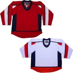 Hockey Tron 15 Washington Capitals Hockey Jersey - TronX DJ300 Replica Gamewear